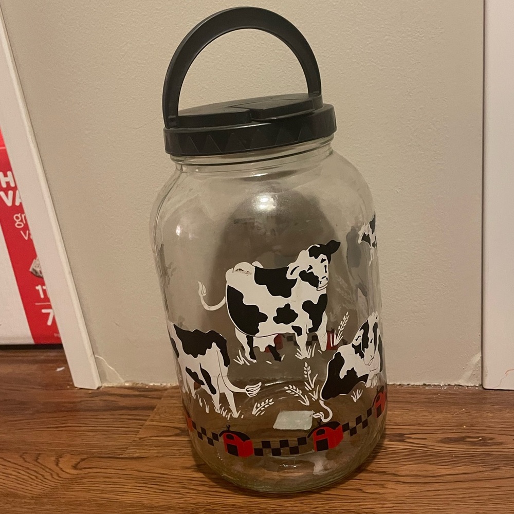 Vintage cow jug